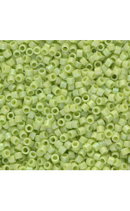 Miyuki delica Beads 11/0 - Matted opaque chartreuse ab DB-876